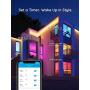 Govee LED Light Bulbs, Dimmable RGBWW Color Changing Bluetooth Light Bulb with App, Music Sync, 9W 60W Equivalent Bulbs, A19, E26, for Home Living Room Bedroom Party 2 Pack (Dont Support WiFi/Alexa)