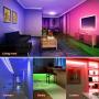 Led Lights,dalattin Led Strip Lights 16.4ft Waterproof Color Changing Multicolor Led Rope Lights with 44 Keys Remote Controller,1 Roll of 16.4ft