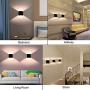 Lightess Indoor Wall Sconce Dimmable 10W, Modern LED Wall Lamp Black, Up Down Wall Mount Lights Mini Metal for Living Room Bedroom Hallway Decor, Warm White, O1185TP Lightess Indoor Wall Sconce Dimmable 10W, Modern LED Wall Lamp Black, Up Down Wall Mount Lights Mini Metal for Living Room Bedroom Hallway Decor, Warm White, O1185TP