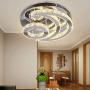 Modern Chandeliers Crystal Pendant Lighting Flush Mount LED Ceiling Light Fixture Lamp for Dining Room, Bathroom, Living Room, Bedroom, Living Room, Hallway, Kitchen, Bar