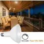 PAR38 LED Flood Light Outdoor/Indoor 5000K Daylight Dimmable 15W(100W Equivalent) 1600LM E26 Base 40 Degree Narrow Spotlight Bulbs 6-Pack…