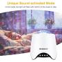 Star Projector Night Light Bluetooth Music Speaker 14 Lighting Model Adjustable Lightness with Remote Control, Starry Ocean Wave Projector for Kids Bedroom, Birthday, Party, Gifts Decor