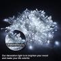 Ollny Led Net Lights 200 LED 9.8ft x 6.6ft mesh Lights with Remote Timer Christmas net Lights connectable Tree wrap Fairy Light net Plug in Hanging Lights for Wedding Background Bushes Outdoor Indoor
