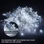 Ollny Led Net Lights 200 LED 9.8ft x 6.6ft mesh Lights with Remote Timer Christmas net Lights connectable Tree wrap Fairy Light net Plug in Hanging Lights for Wedding Background Bushes Outdoor Indoor