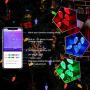 ELlight C9 Outdoor String Lights with APP, Dream Color Changing LED Commercial Outdoor Christmas Lights Waterproof for Patio Party Holiday Wedding Birthday [60 LEDs & 23ft]