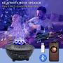 Star Night Light Projector Bedroom, VINMEN Galaxy Projector Ocean Wave Star Projector w/LED Nebula Cloud for Baby Kids Adults Bedroom/Home Theatre/Night Light Ambiance, Remote Control & Music Speaker