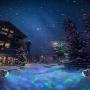 Water Wave Lights Projector - Outdoor Waterproof LED Ripple Garden Lights RGBW 15 Colors Water Effect with Remote for Christmas Halloween Garden Indoor Wedding Party Holiday Disco Kids.