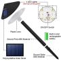 ZEVEZ Solar Lights Outdoor, 4 Pack Solar Pathway Lights Outdoor Waterproof, Umbrella, Outdoor Lights Solar Powered Decorative for Walkway Patio Yard Lawn -Warm White ZEVEZ Solar Lights Outdoor, 4 Pack Solar Pathway Lights Outdoor Waterproof, Umbrella, Outdoor Lights Solar Powered Decorative for Walkway Patio Yard Lawn -Warm White
