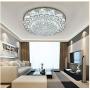 KALRI Luxury Crystal Chandelier LED Ceiling Lamp Flush Mount Modern Pendant Lighting Fixtures for Living Room Bar Shop (Dia 31.5)