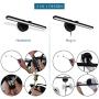 MantoLite LED Wall Light, 15inch Aluminum Frame Picture Lighting, Plug-in Bathroom Mirror Lamp Modern Home Restaurant Bedside Wall Lamps Sconces,11W 880LM CRI90 3000K Warm White Black Finish