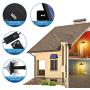 Solar Pendant Lights, Solar Lights Outdoor Indoor Led Shed Light with Remote Control, IP65 Waterproof Hanging Solar Lamp for Backyard Garden Patio Decor