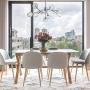 Weesalife Sputnik Chandelers Modern Crystal Pendant Light Chandelier 9 Lights Contemporary Chrome Branches Chandeliers Ceiling Light Fixtures for Dining Room Bedroom Living Room G9 Bulbs
