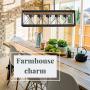 Modern Farmhouse Chandelier – Dining Room Lighting Fixtures Hanging, Pendant Light Chandeliers for Dining Rooms, Farmhouse Kitchen Island Lighting, Pool Table Light