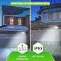 ASD LED Security Light with Motion Sensor - Outdoor Lights with Dusk to Dawn Photocell - 20W 1954Lm 3000K 100-277V IP65 ETL & DLC - Outdoor Sensor Lights Motion Detector - Motion Flood Light, Black