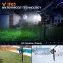 InnoGear 3rd Version 6 LED Solar Lights Outdoor 2-in-1 Solar Spotlights Adjustable Wall Light Landscape Light Security Lighting Auto On/Off for Yard Garden Driveway Porch Walkway Pool Patio, Pack of 2 InnoGear 3rd Version 6 LED Solar Lights Outdoor 2-in-1 Solar Spotlights Adjustable Wall Light Landscape Light Security Lighting Auto On/Off for Yard Garden Driveway Porch Walkway Pool Patio, Pack of 2