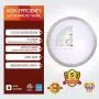 OSTWIN 14 Inch LED Flush Mount Ceiling Light, Dimmable Round Light Fixture, Brushed Nickel Finish, Plastic Shade, 21 Watts (120W Eq.), 1470 Lm, 2700K (Warm Light), ETL and Energy Star Listed