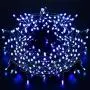 Marchpower Christmas String Light- 300 LED 131 feet 8 Modes Battery Operated Fairy Lights, Waterproof Indoor/Outdoor Decorative Lights for Xmas Tree Wedding Party Festival, Blue
