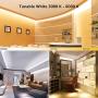 Lepro LED Strip Light, 3000K-6000K Tunable White, Dimmable Bright LED Tape Lights, 300 LEDs 2835, Strong 3M Adhesive, Suitable for Home, Kitchen, Under Cabinet, Bedroom