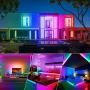 YUNLIGHTS Dreamcolor LED Strip Lights, 16.4ft RGBIC 5050 LED Color Changing Rainbow Tape Lights, Music Sync LED Lights with App Control for Bedroom, TV Backlight, Bar