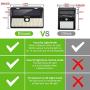 Solar Lights Outdoor with Lights Reflector,236 led Motion Sensor Lights 270° Wide Angle and 3 Lighting Modes(Security/ Permanent All Night/ Smart Brightness Control ) IP65 Waterproof (2pack)