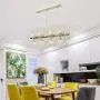 Ganeed Chandeliers Firework,12-Light LED Pendant Lighting,Modern Crystal Stainless Steel Hanging Light Fixture for Dinner Table Bedroom Living Room Porch L 36.5''(Chrome) Ganeed Chandeliers Firework,12-Light LED Pendant Lighting,Modern Crystal Stainless Steel Hanging Light Fixture for Dinner Table Bedroom Living Room Porch L 36.5''(Chrome)