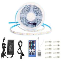 LED Strip Lights, RGBW Led Strip Waterproof 12v 16.4ft (5M) 300LEDs SMD 5050 Warm White Plus RGB Light with 40 Keys Remote Controller and 5A Power Supply (RGBWW Set) ((RGBWW Set))