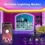 Led Strip Lights Reemeer Led Lights Strip 32.8ft App Controlled and Remote Led Lights for Bedroom Kitchen Party