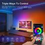 Nexillumi 50ft LED Strip Lights with IR Remote Ultra-Long LED Lights for Bedroom, Dorm, Room Decor App Control Music Sync LED Lights with Connectors (50Ft APP+ Remote+ Mic Control+ 3-Button Switch) Nexillumi 50ft LED Strip Lights with IR Remote Ultra-Long LED Lights for Bedroom, Dorm, Room Decor App Control Music Sync LED Lights with Connectors (50Ft APP+ Remote+ Mic Control+ 3-Button Switch)