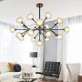 Sputnik Molecule Chandelier Lighting 21 Lights Nordic Branch Pendant Light Vintage Industrial Kitchen Dining Room Ceiling Light Fixture for Hallway Home Sputnik Molecule Chandelier Lighting 21 Lights Nordic Branch Pendant Light Vintage Industrial Kitchen Dining Room Ceiling Light Fixture for Hallway Home