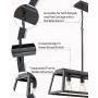 Eapudun Kitchen Island Lighting, 38-Inch 5 Light Farmhouse Linear Chandelier for Dining Room Pool Table Pendant Light Fixture, Black&Silver Hand-Brush Finish, PDA1272-FBGT