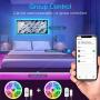 NiteBird Smart Led Strip Lights, 9.2Ft TV Backlight Works with Alexa Google Home,RGB Led Light Kit for 32 to 60 Inch TV, Sync with Music, Waterproof 5050 Smart Led TV Backlights with Controller