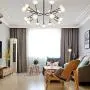 Sputnik Molecule Chandelier Lighting 21 Lights Nordic Branch Pendant Light Vintage Industrial Kitchen Dining Room Ceiling Light Fixture for Hallway Home