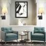 Swing Arm Wall Lamp Plug-in Cord Industrial Wall Sconce with On/Off Switch Wall Lights Fixtures 2-Lights