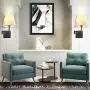 Swing Arm Wall Lamp Plug-in Cord Industrial Wall Sconce with On/Off Switch Wall Lights Fixtures 2-Lights Swing Arm Wall Lamp Plug-in Cord Industrial Wall Sconce with On/Off Switch Wall Lights Fixtures 2-Lights
