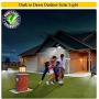 Motion Sensor Solar Light Outdoor, Dusk to Dawn Wireless Security LED Flood Light, 6000K Very Bright, Solar Powered Landscape spot Lights Waterproof for Garden/Driveway/Porch, EMANER (1-Pack)