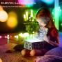Led Strip Lights 32.8ft, XYUAN Waterproof RGB Flexible Lights 5050 SMD 300 LEDs with 44 Keys IR Remote, 12V Power Supply, Halloween Color Changing Tape Light for Bedroom, Home, Party, DIY Decoration