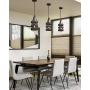 Emliviar 1-Light Mini Pendant Light, Industrial Hanging Light Fixture for Kitchen Dining Room, Oil Rubbed Bronze Finish, 2A1-D1 ORB