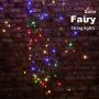 JosMega Upgraded Solar Powered String Fairy Lights 2 Pack 72 ft 200 LED 8 Modes Waterproof IP65 Twinkle Lighting Indoor Outdoor Fairy Firefly Lights Auto ON / Off (2 Pack 72 ft 200 LED, Multicolor)