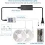 Led Strip Lights, Charkee Lights for Bedroom 65.6ft, 2 Rolls of 32.8ft for Living Room, Kitchen Decoration