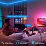 Deerdance Smart LED Strip Lights, 32.8feet Works with Alexa Google Assistant APP Control Music Sync 16 Million Colors 5050 RGB WiFi Light Strip for Bedroom TV Ceiling Kitchen Cabinet Party