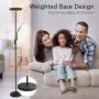 Led Floor Lamp - Soarz Torchiere Floor Lamp with Adjustable Reading Lamp,2000lumens Main Light and 400lumens Side Reading Light for Living Room, Bedroom, Office, Work with Remote Control, Matte Black Led Floor Lamp - Soarz Torchiere Floor Lamp with Adjustable Reading Lamp,2000lumens Main Light and 400lumens Side Reading Light for Living Room, Bedroom, Office, Work with Remote Control, Matte Black