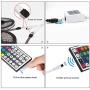 Led Strip Lights RGB Color Changing P511S 16.4ft 300 LEDs 5050 Color Changing Waterproof Flexible Led Lighting Kit with 44 Keys IR Remote Controller