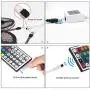 Led Strip Lights RGB Color Changing P511S 16.4ft 300 LEDs 5050 Color Changing Waterproof Flexible Led Lighting Kit with 44 Keys IR Remote Controller