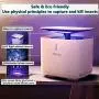 Indoor Mosquito Killer and Flying Bugs Trap, Eco-Friendly Bug Zappers for Mosquitoes, Flies, Bugs and Insects, Mosquito Traps with Anti-Escape Design. with Timing Function