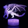 Night Light - 3D Illusion Led Lamp with 7 Colors Kids Bedroom Decor (dinosaur4)