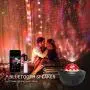 Laser Star Projector,LED Night Light Projector with Nebula Cloud,3 in 1 Sky Ocean Wave Projection with Bluetooth Speaker Voice Control for Christmas Party Home Theatre Baby Kids Bedroom Laser Star Projector,LED Night Light Projector with Nebula Cloud,3 in 1 Sky Ocean Wave Projection with Bluetooth Speaker Voice Control for Christmas Party Home Theatre Baby Kids Bedroom