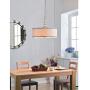 Kenroy Home 91640BS Margot Pendants, 3 Light, Brushed Steel Finish