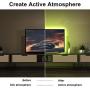 LED Strip Lights 50FT,RGB Color Changing LED Light Strips Flexible DIY, with 44 Keys IR Remote Controller LED Strips 2835, LED Lights for Bedroom, Kitchen, Party, Hallowen, Christmas(2 X 25FT/7.5m)