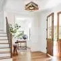Rustic Flush Mount Ceiling Light Fixture, 2-Light Metal and Solid Wood Square Industrial Ceiling Lighting Fixtures for Farmhouse Hallway Living Dining Room Bedroom Kitchen Balcony Entryway