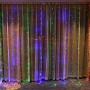 304 LED Window Curtain String Light Wedding Party Home Garden Bedroom Outdoor Indoor Wall Decorations